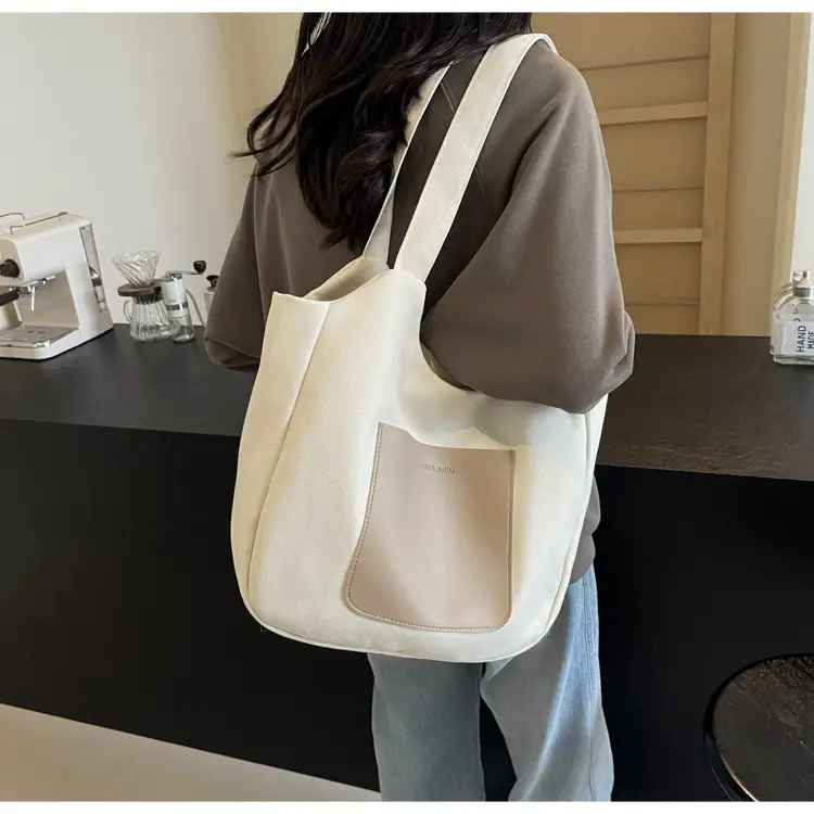 Women's Black Canvas Shoulder Bag 2025 — feature 23