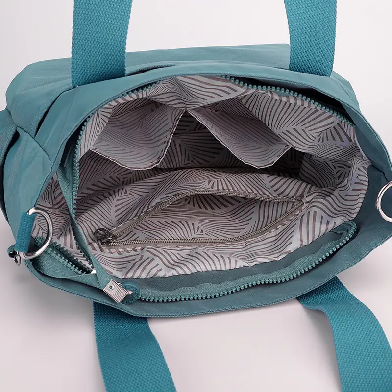 2024 Grey Nylon Tote Bag for Women Shoulder Crossbody - Image 11