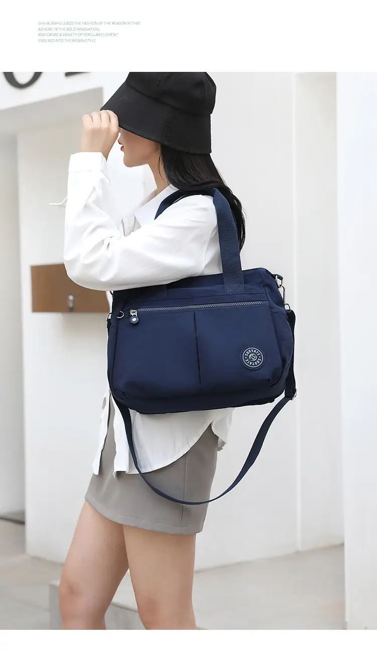 2024 Grey Nylon Tote Bag for Women Shoulder Crossbody — feature 28