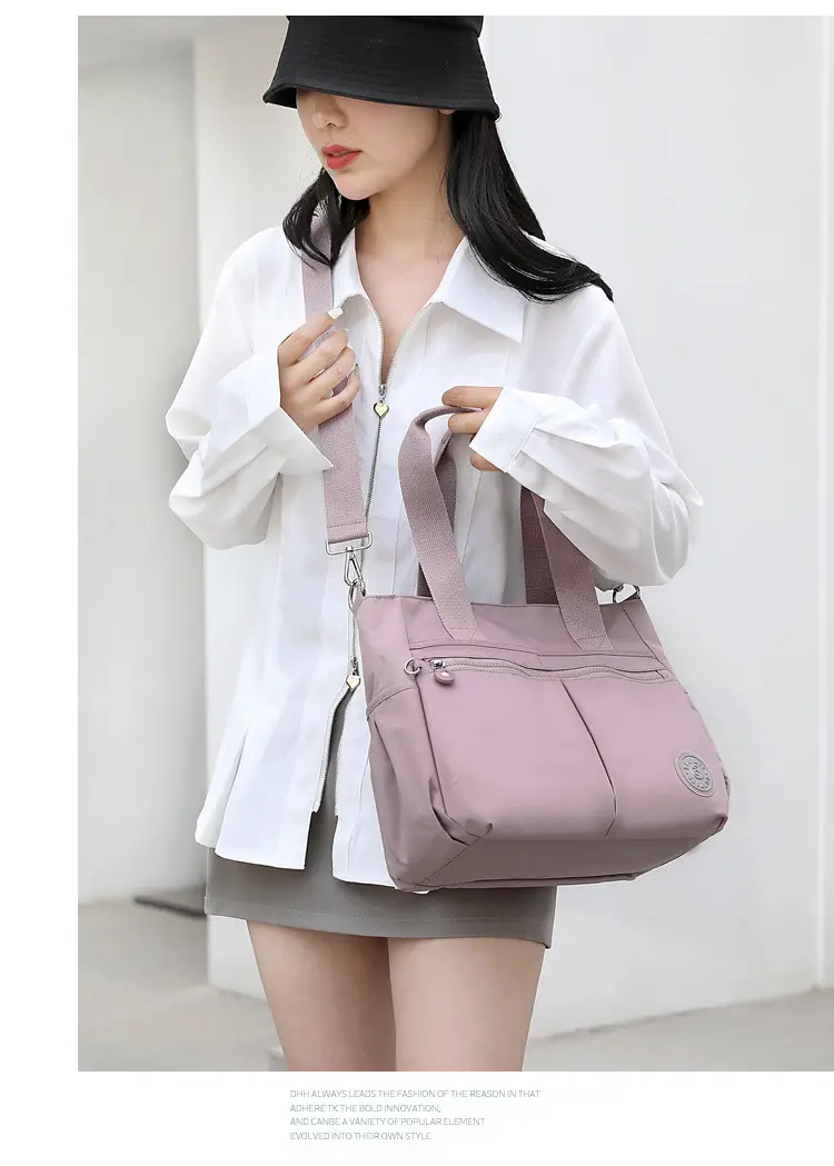 2024 Grey Nylon Tote Bag for Women Shoulder Crossbody — feature 29