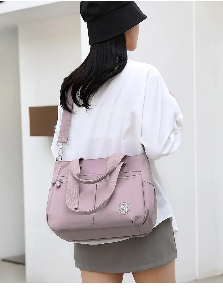 2024 Grey Nylon Tote Bag for Women Shoulder Crossbody — feature 30