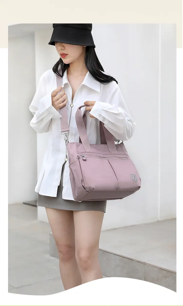 2024 Grey Nylon Tote Bag for Women Shoulder Crossbody — feature 31