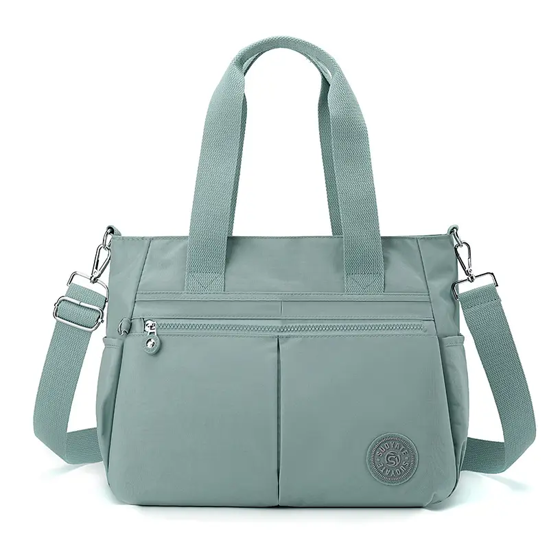 2024 Grey Nylon Tote Bag for Women Shoulder Crossbody - Image 2