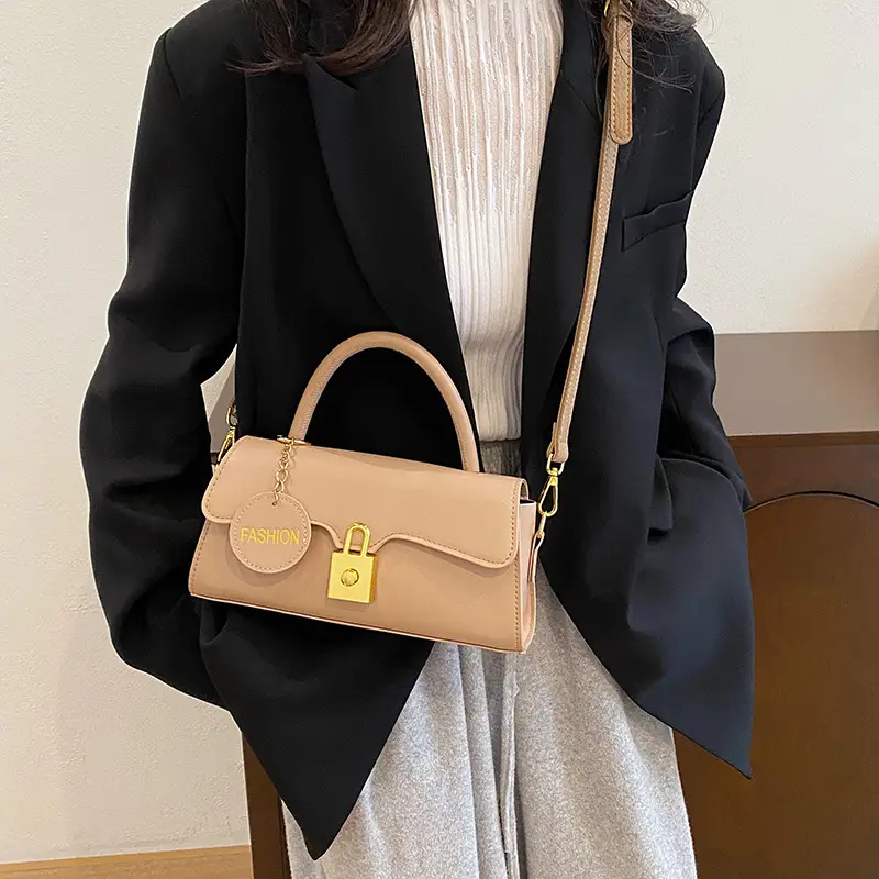 French Style Textured Shoulder Bag Women 2024 - Image 7