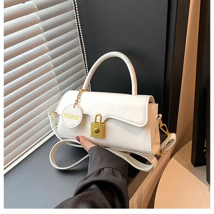 French Style Textured Shoulder Bag Women 2024 - Image 2