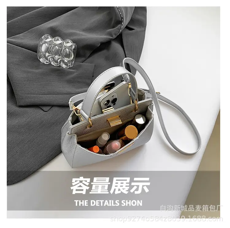Silver French Style Shoulder Bag for Women 2026 — feature 7