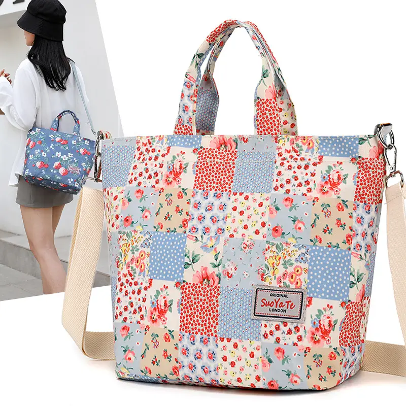 2024 Printed Nylon Shoulder Bag for Women - Image 10