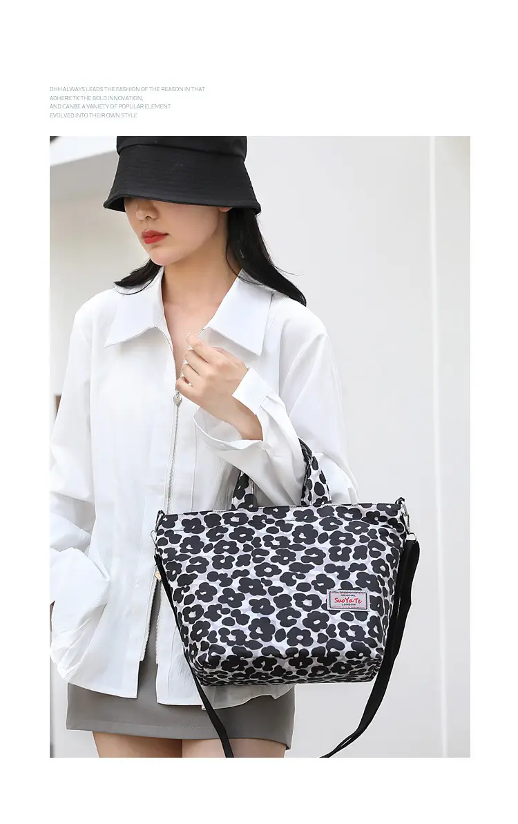 2024 Printed Nylon Shoulder Bag for Women — feature 25