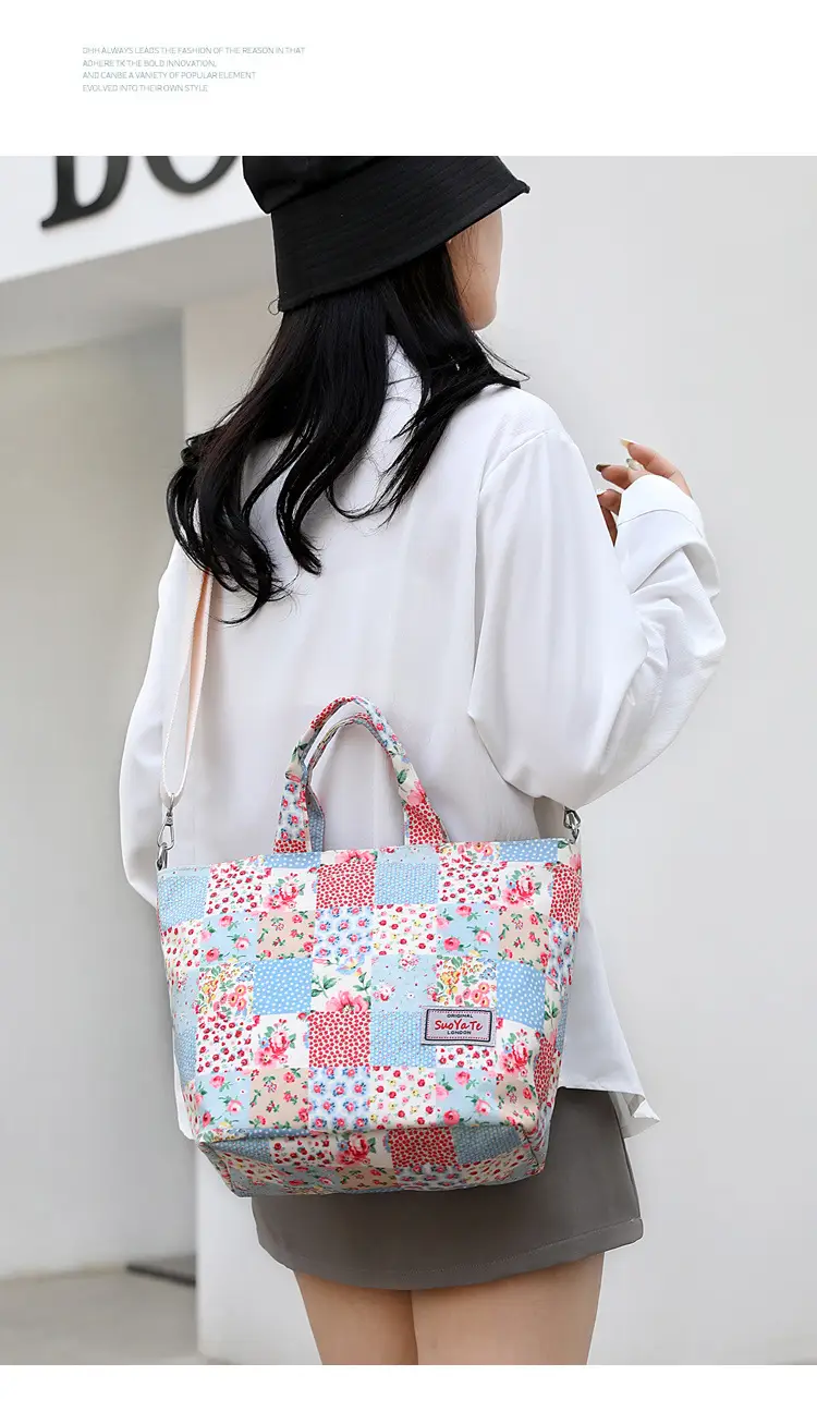 2024 Printed Nylon Shoulder Bag for Women — feature 28