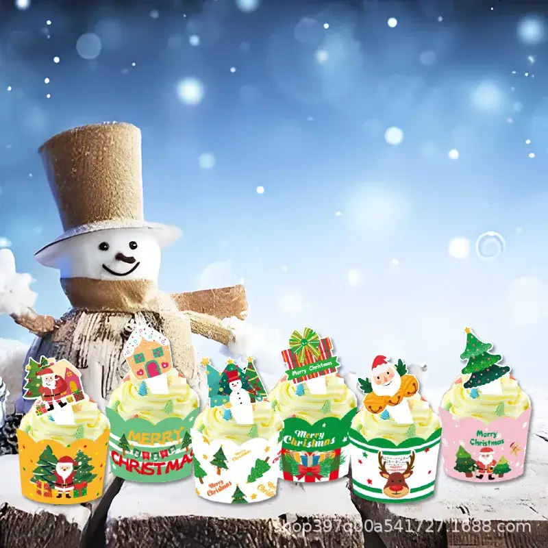 Christmas Holiday Decorations Set of 6 - Image 5