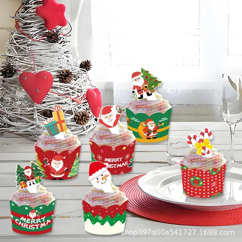 Christmas Holiday Decorations Set of 6 - Image 6