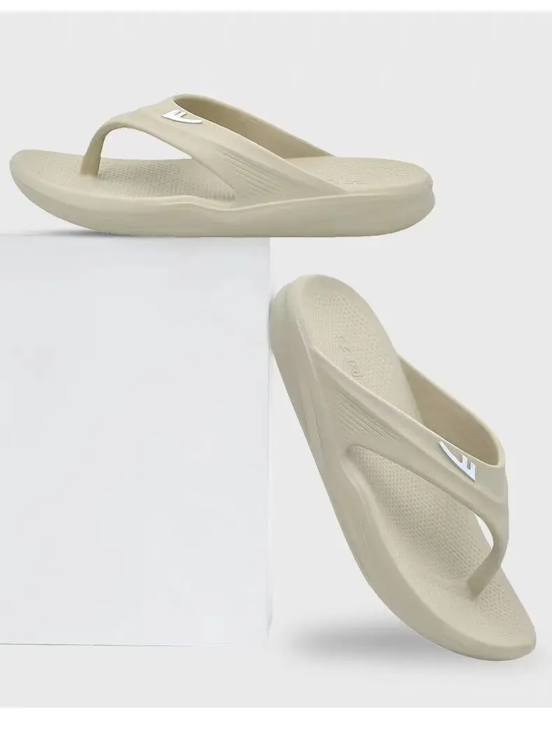 Pull Back Men's Slippers 2025 New Summer Flip-Flops for Outer Wear Non-Slip Wear-Resistant Classy Thick-Soled Flip-Flops — feature 11