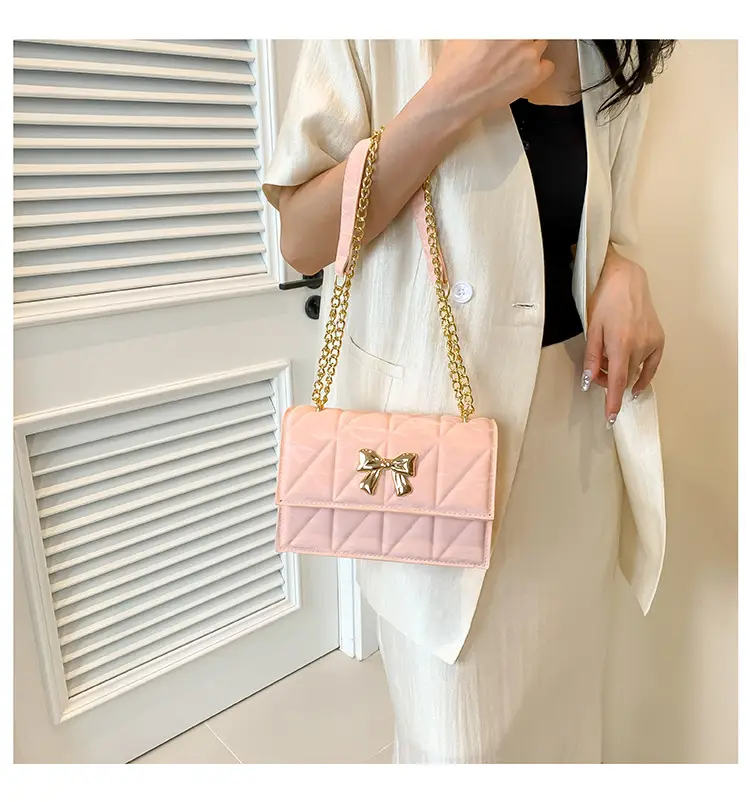 Women's Bow Bag Chain Shoulder Crossbody 2024 Spring Summer — feature 12