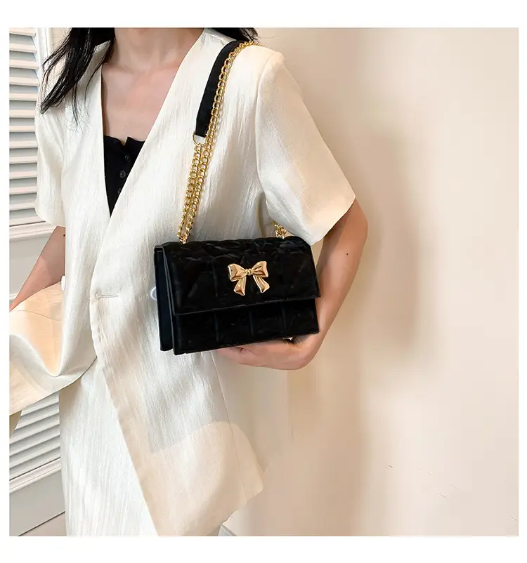 Women's Bow Bag Chain Shoulder Crossbody 2024 Spring Summer — feature 17