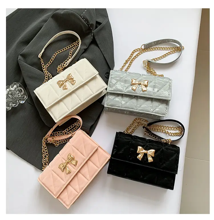 Women's Bow Bag Chain Shoulder Crossbody 2024 Spring Summer — feature 9