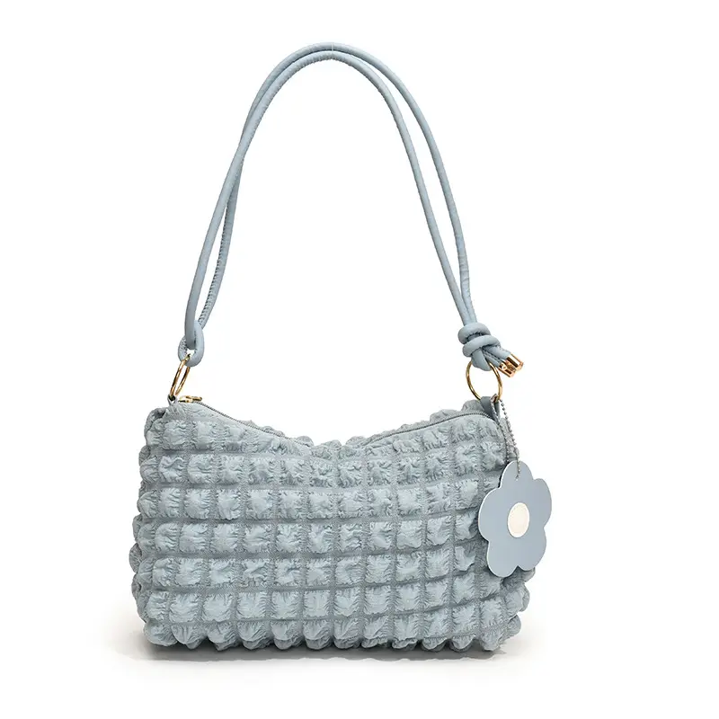 Trendy Bubble Shoulder Bag Green Strap Women's 2024 - Image 14