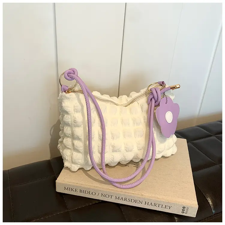 Trendy Bubble Shoulder Bag Green Strap Women's 2024 — feature 35