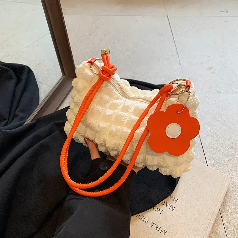 Trendy Bubble Shoulder Bag Green Strap Women's 2024 - Image 9