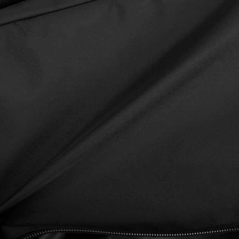 Men's Black Shoulder Bag with Zip Pocket — feature 24