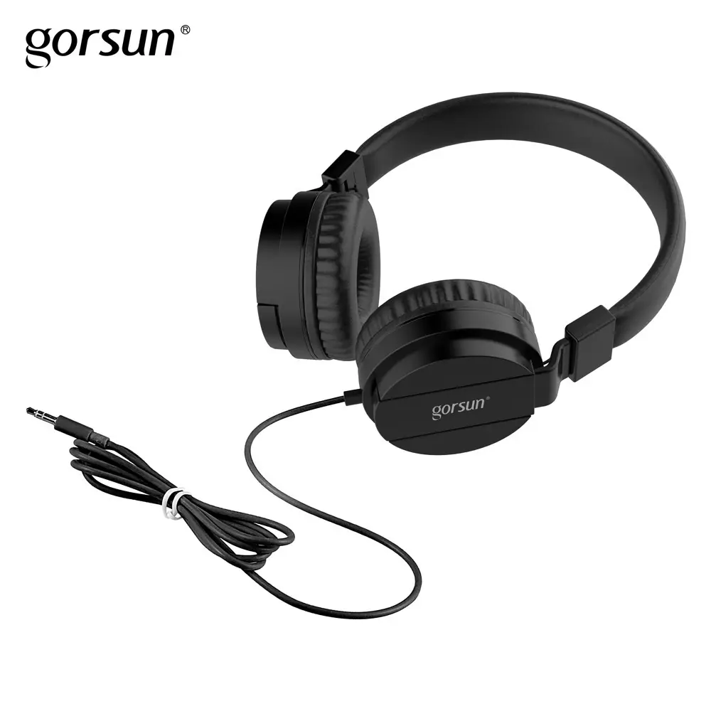 Over-Ear Headphones with Mic & Cable Black - Image 12