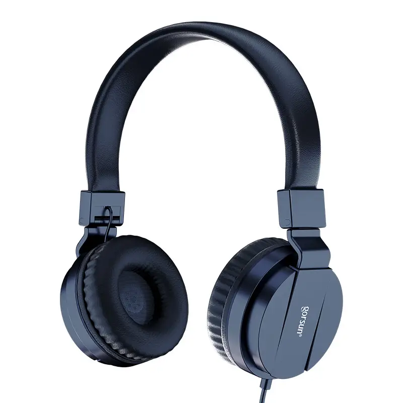 Over-Ear Headphones with Mic & Cable Black — feature 22