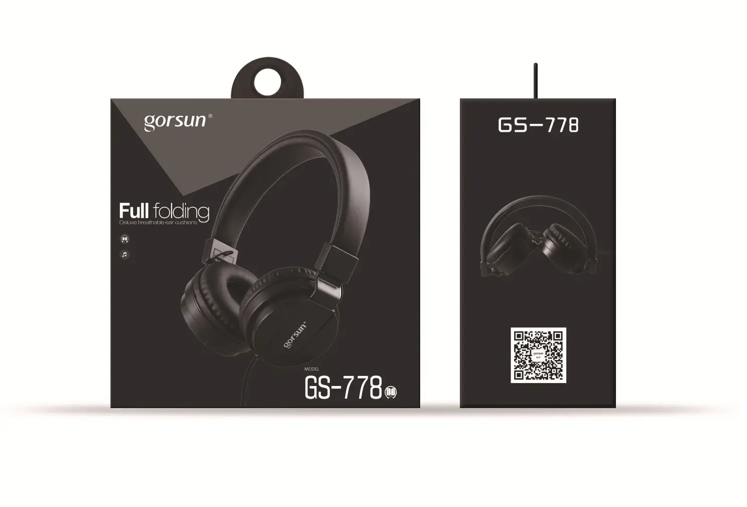 Over-Ear Headphones with Mic & Cable Black - Image 7