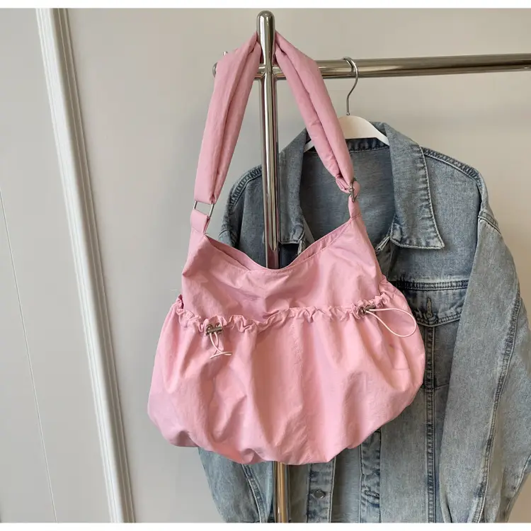 Pleated Crossbody Bag Women Spring Summer School Car Stitch — feature 24