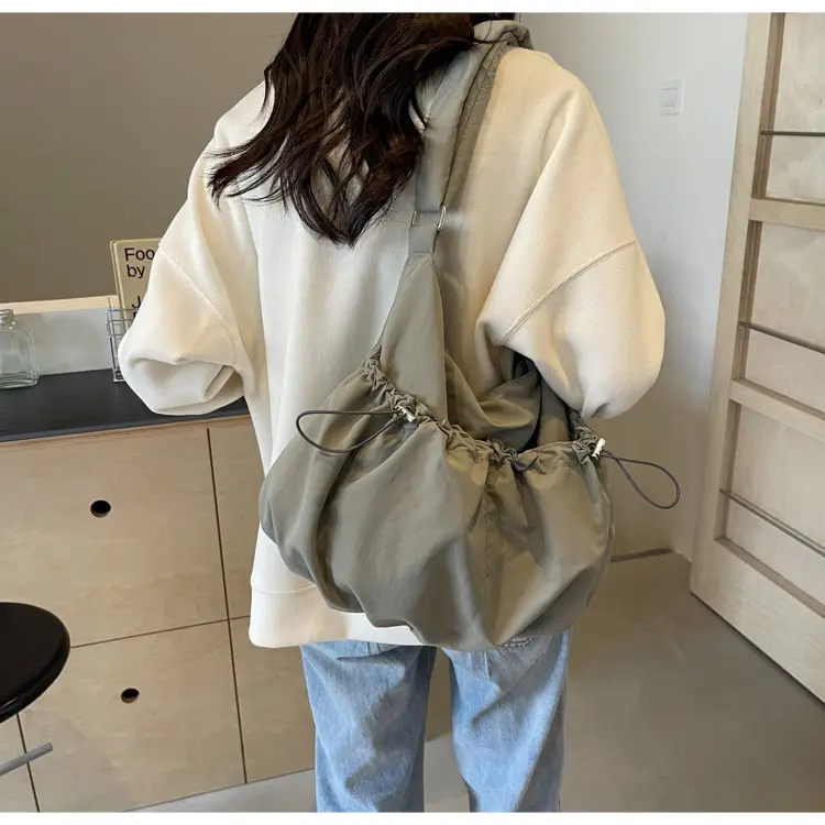 Pleated Crossbody Bag Women Spring Summer School Car Stitch — feature 37