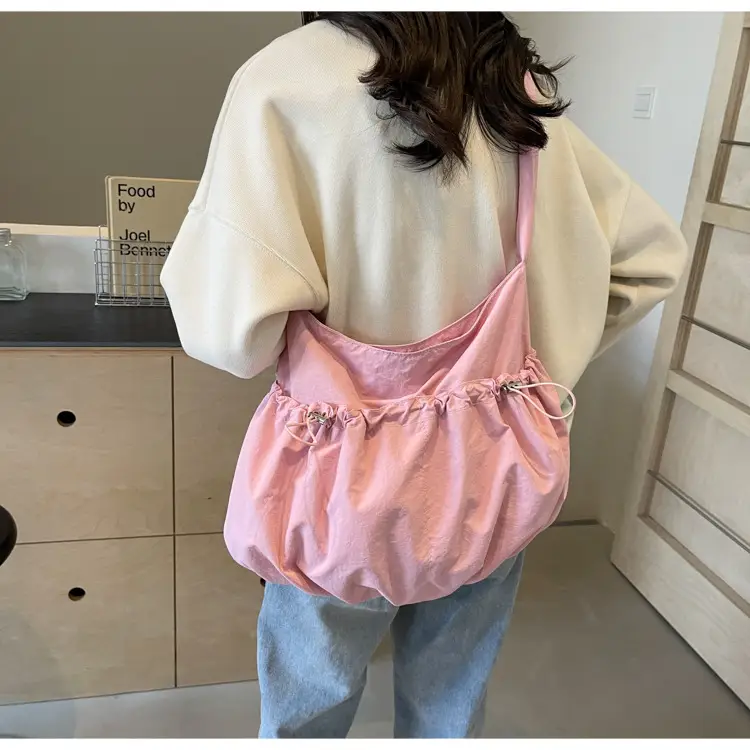 Pleated Crossbody Bag Women Spring Summer School Car Stitch — feature 38