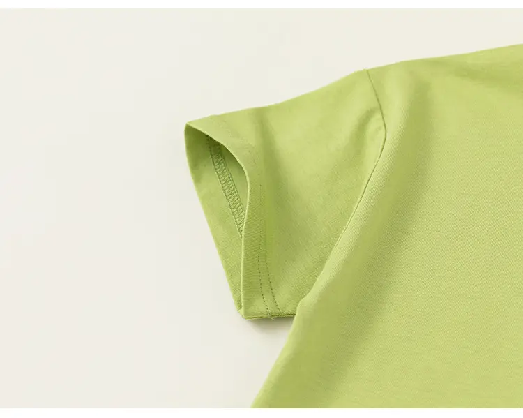 Baby T-Shirt White Green Letter Print Summer 2026 — feature 22