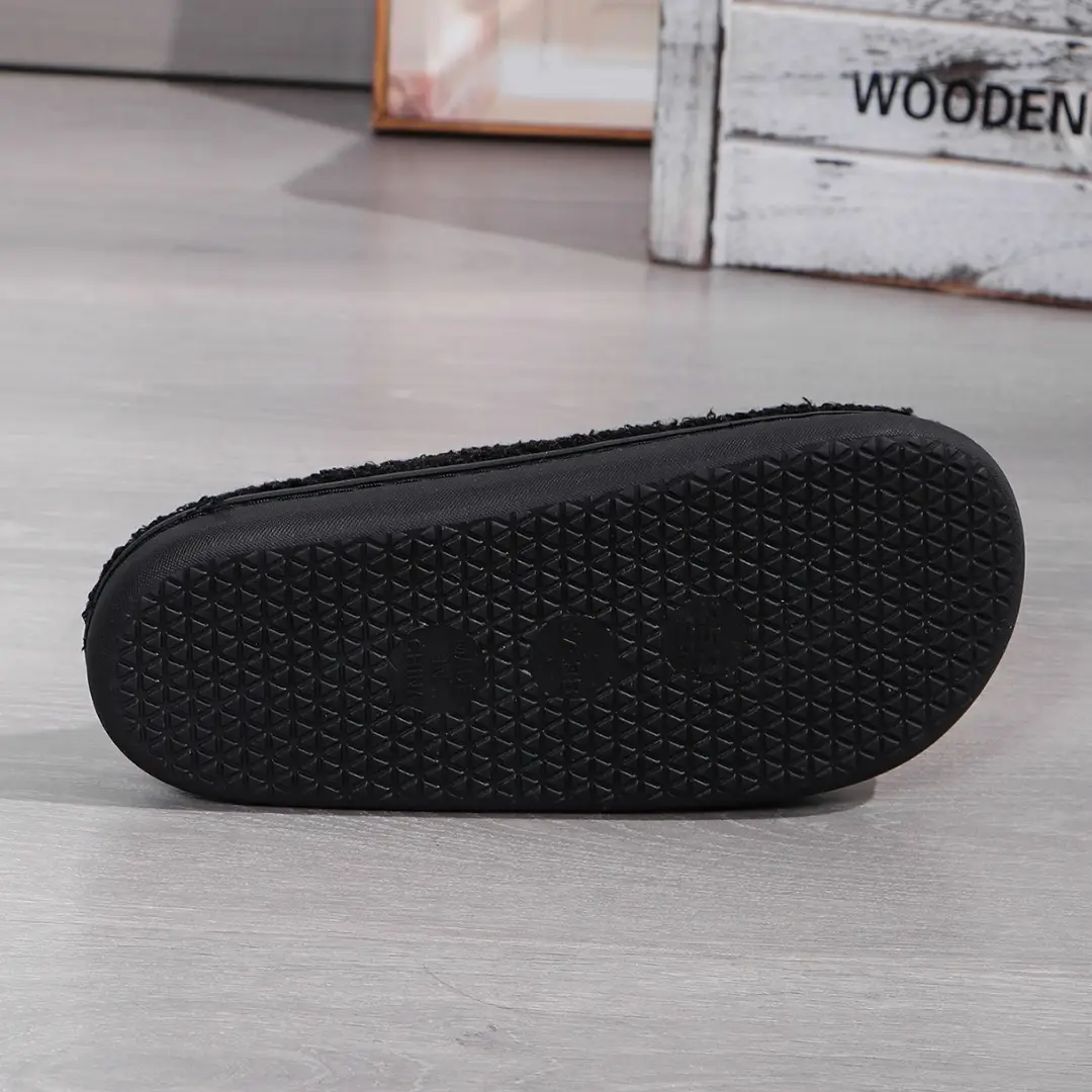 New Halloween Comfortable Home Skeleton Warm Winter Cotton Slippers Couple Men's and Women's Thick-soled Soft-soled Shoes Thick-proof - Image 6