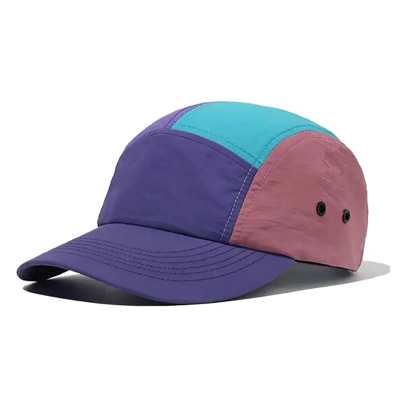 Trendy Waterproof Baseball Cap with Orange Logo - Image 2