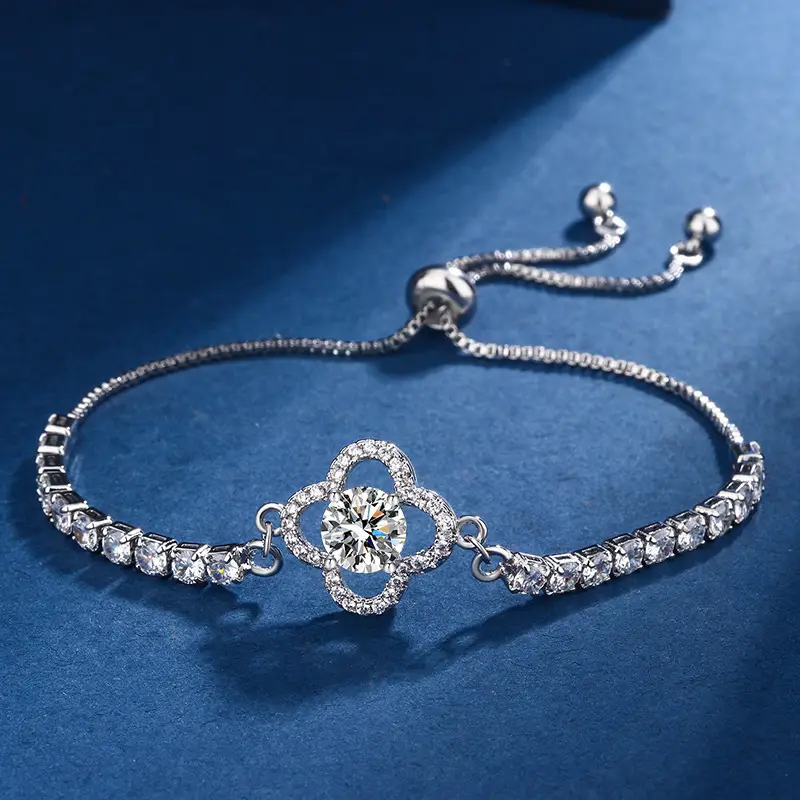 2 Karat Princess Square Bracelet for Women - Image 4