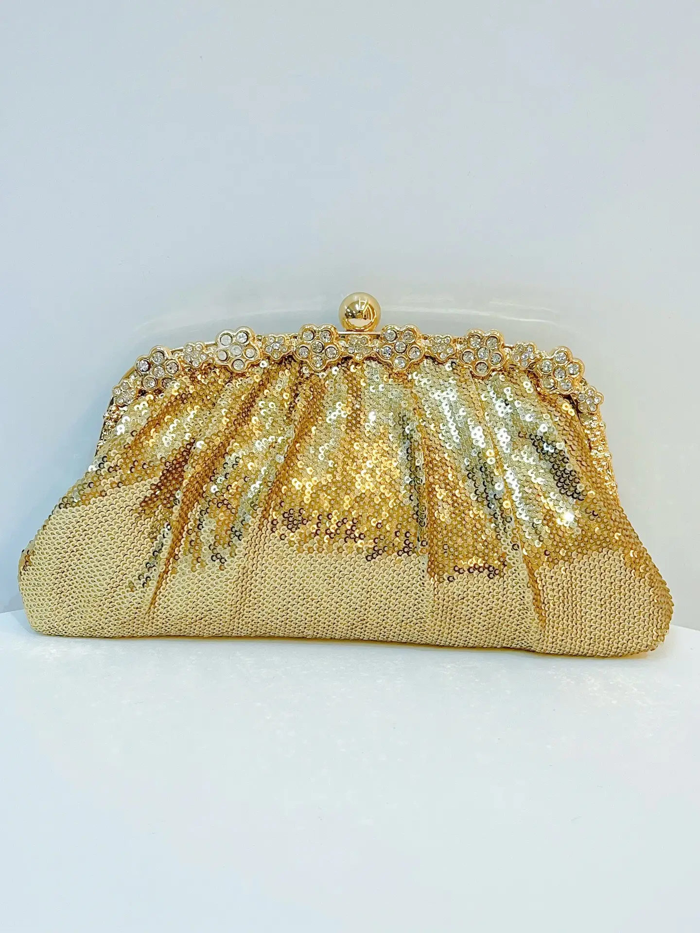 Blue Crystal Crossbody Clutch for Women — feature 17