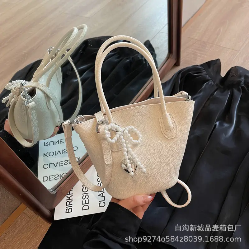 Vintage Pearl Handbag for Women 2026 New Fashion - Image 2