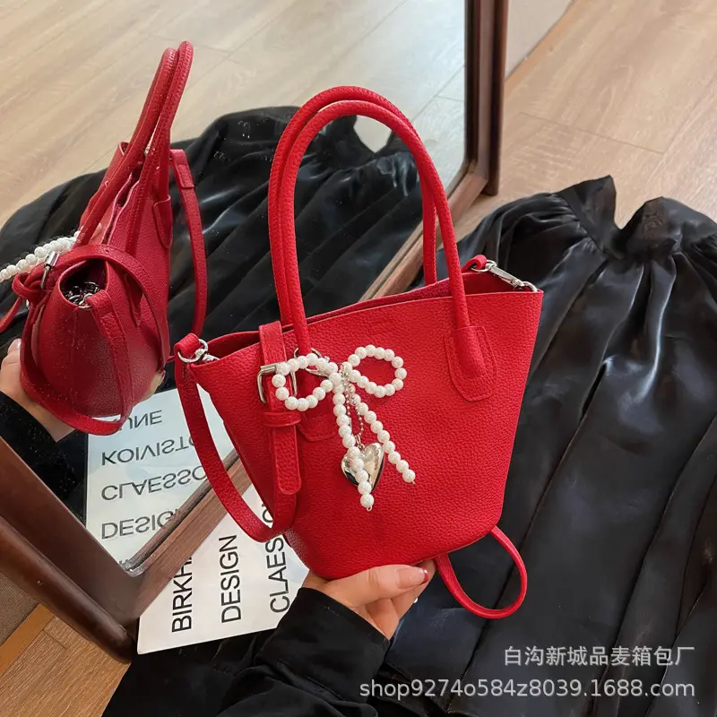 Vintage Pearl Handbag for Women 2026 New Fashion - Image 4