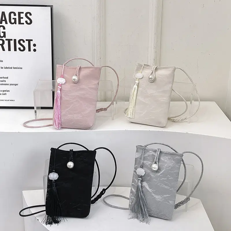 Black White Crossbody Bag for Women Casual Commute - Image 8