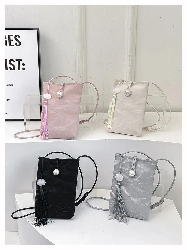 Black White Crossbody Bag for Women Casual Commute — feature 29