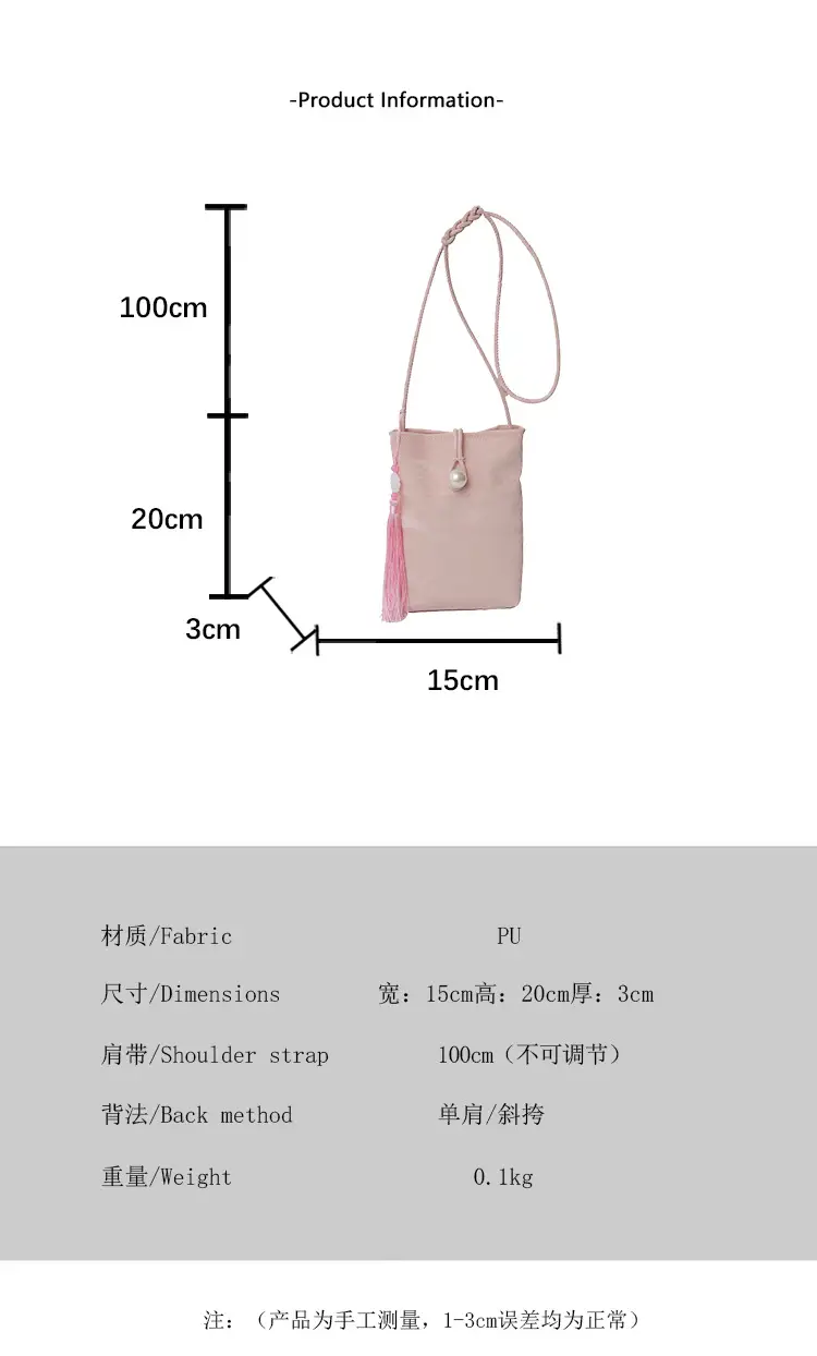 Black White Crossbody Bag for Women Casual Commute — feature 3