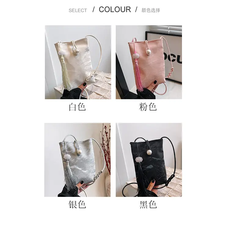 Black White Crossbody Bag for Women Casual Commute — feature 4
