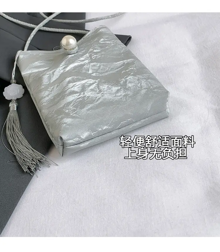 Black White Crossbody Bag for Women Casual Commute — feature 6