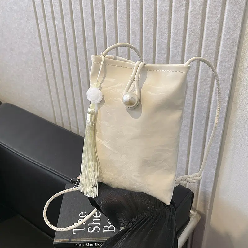 Black White Crossbody Bag for Women Casual Commute - Image 2