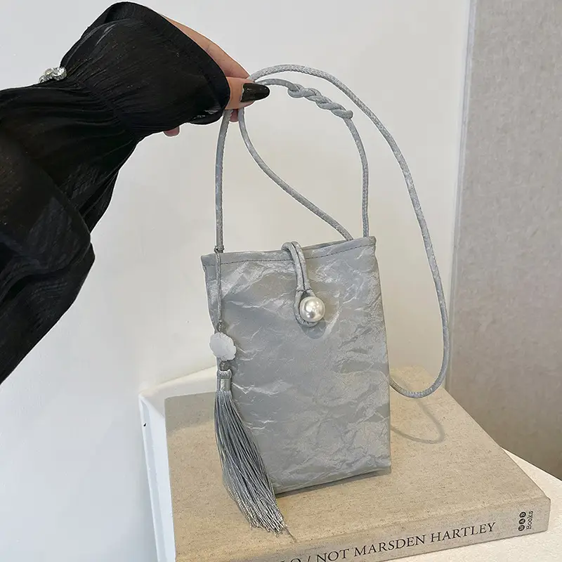 Black White Crossbody Bag for Women Casual Commute - Image 3