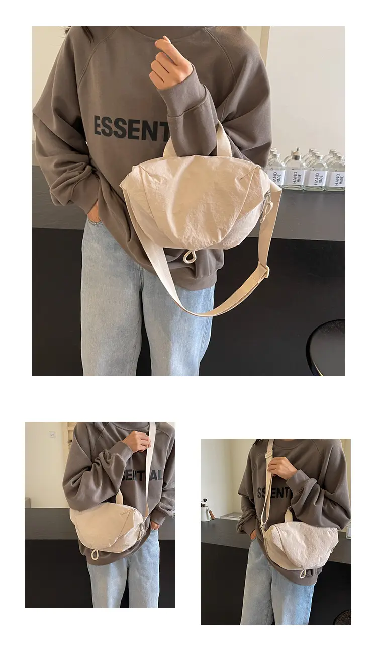 Women's Black Crossbody Bag for Fitness Cycling Wear — feature 15