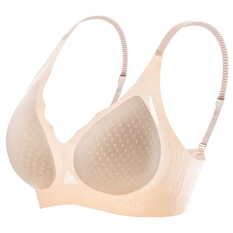 Jelly Soft Anti-Sagging Bra Women Summer Thin - Image 10
