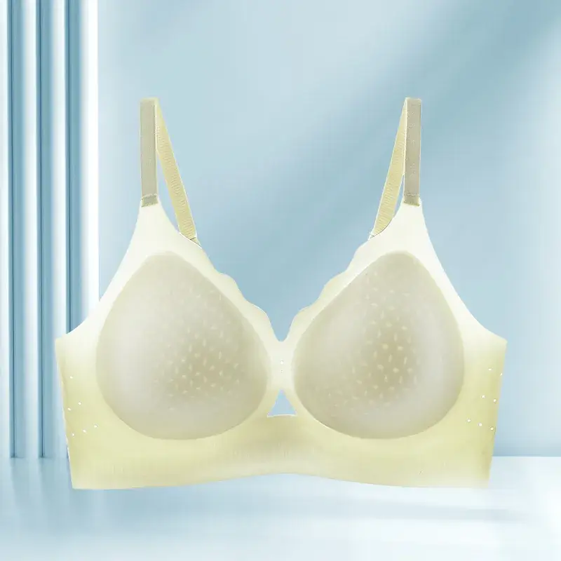 Jelly Soft Anti-Sagging Bra Women Summer Thin - Image 4