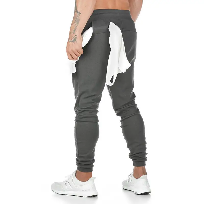 Men's Muscle Doctor Grey Sweatpants Casual Sports Training 2025 - Image 9