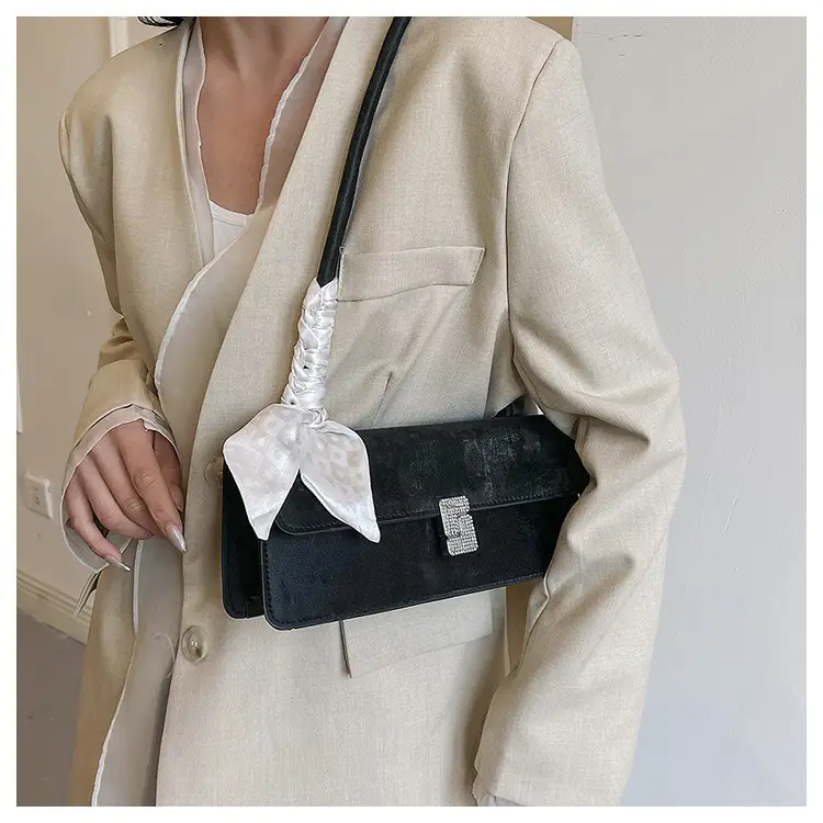 Gentle Silk Scarf Shoulder Bag Women Spring Summer — feature 19