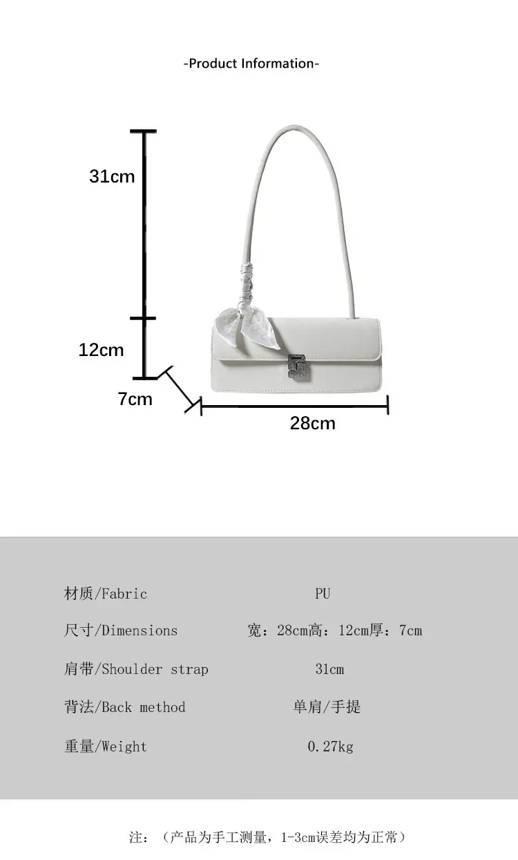 Gentle Silk Scarf Shoulder Bag Women Spring Summer — feature 2