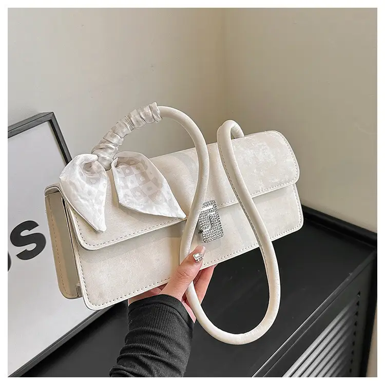 Gentle Silk Scarf Shoulder Bag Women Spring Summer — feature 24